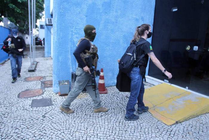 Apreensão foi levada para a Delegacia da PF de Niterói