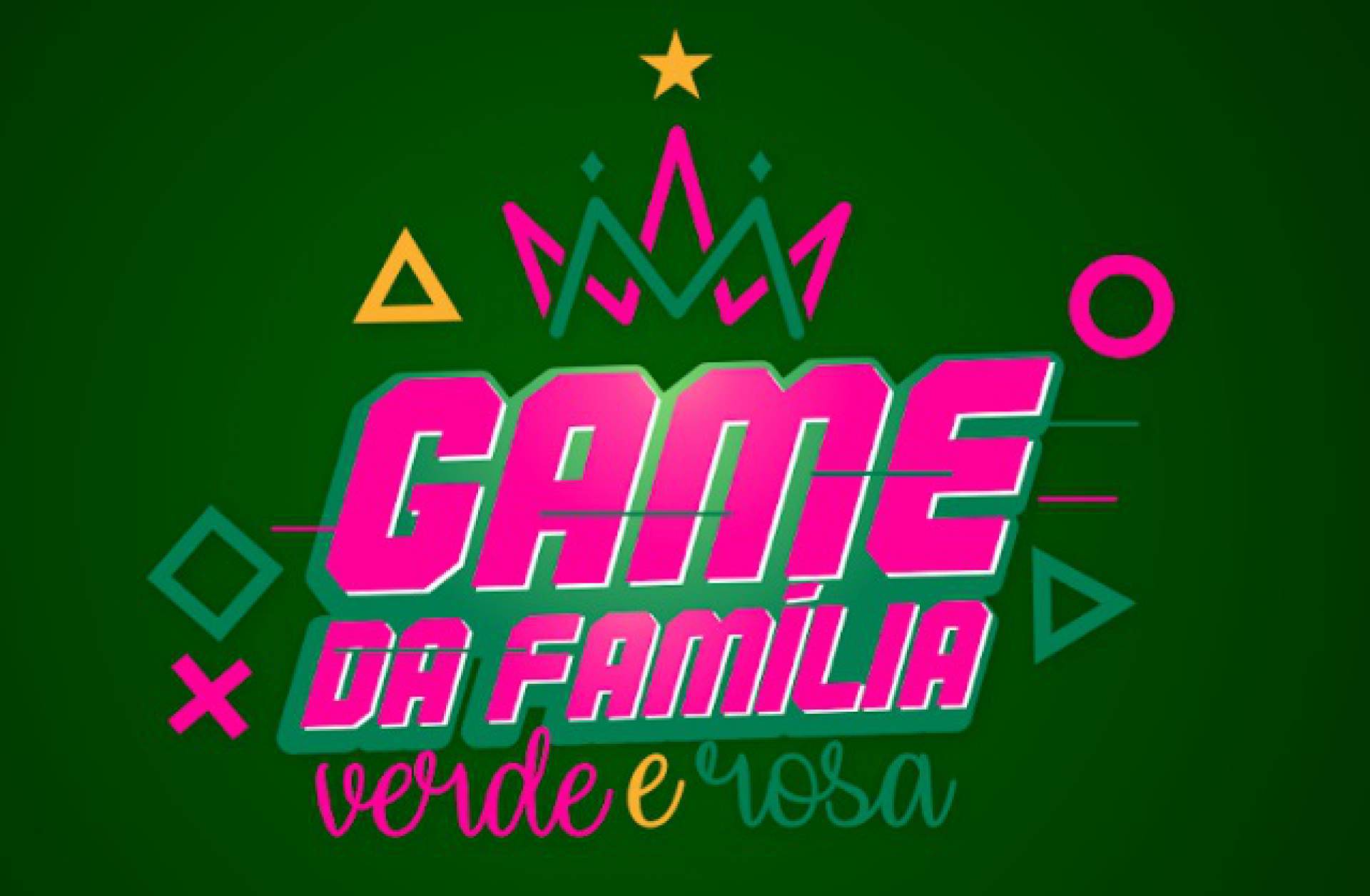 Jogo da família verde e rosa Jornal MEIA HORA - Geral