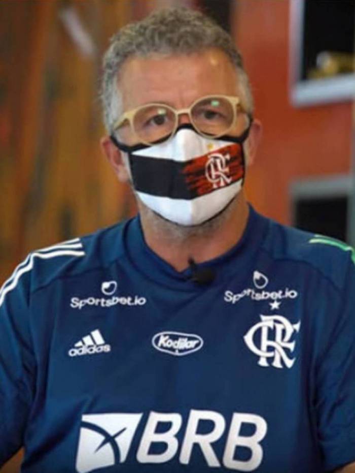 Com Dome infectado, Jordi Guerrero é quem tende ficar à beira do gramado neste domingo - Reprodução/FlaTV