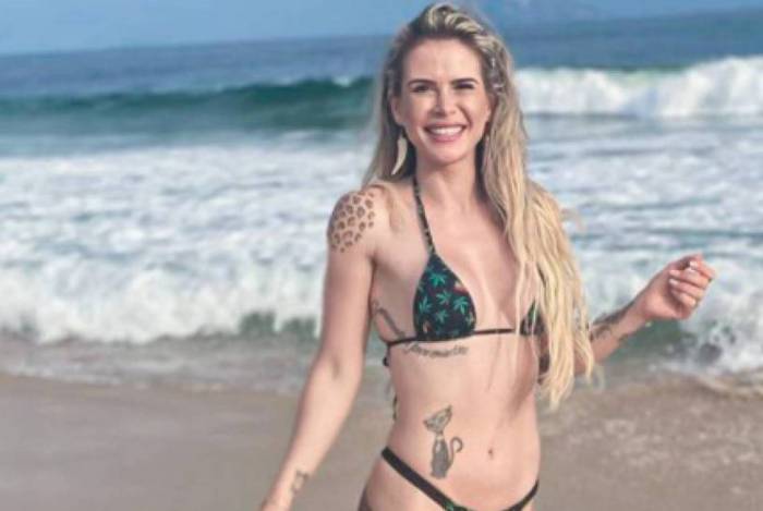 Fernanda Amaral é torcedora do Flamengo — A Gata da Hora