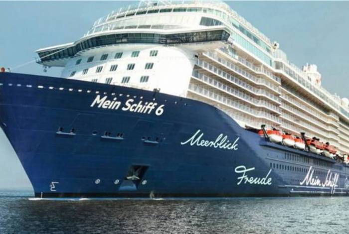 Navio opera para o gigante alemão do turismo 

