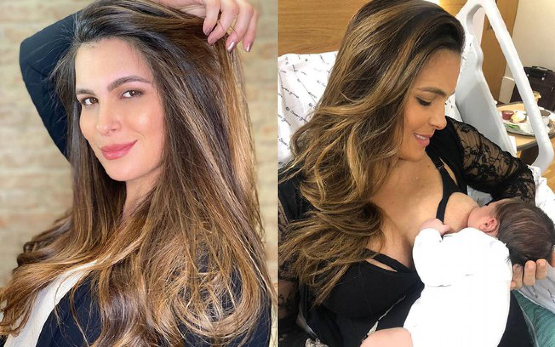 Kamilla Salgado fala sobre dificuldade na amamenta&ccedil;&atilde;o
