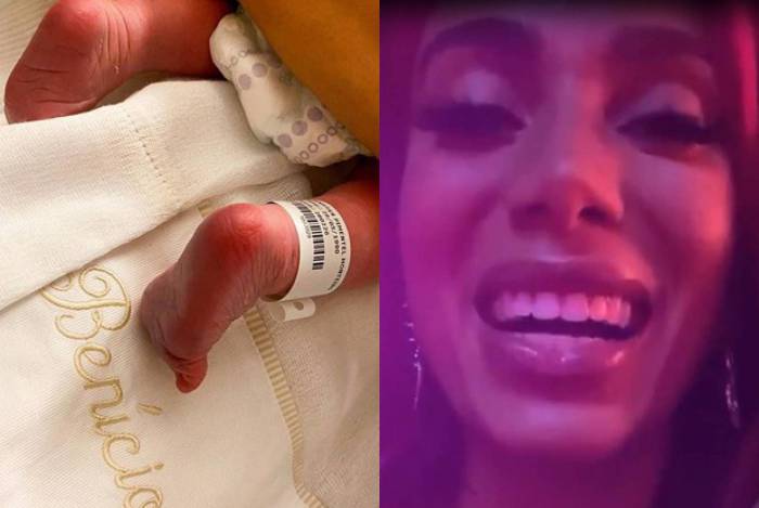 Anitta festeja nascimento do sobrinho