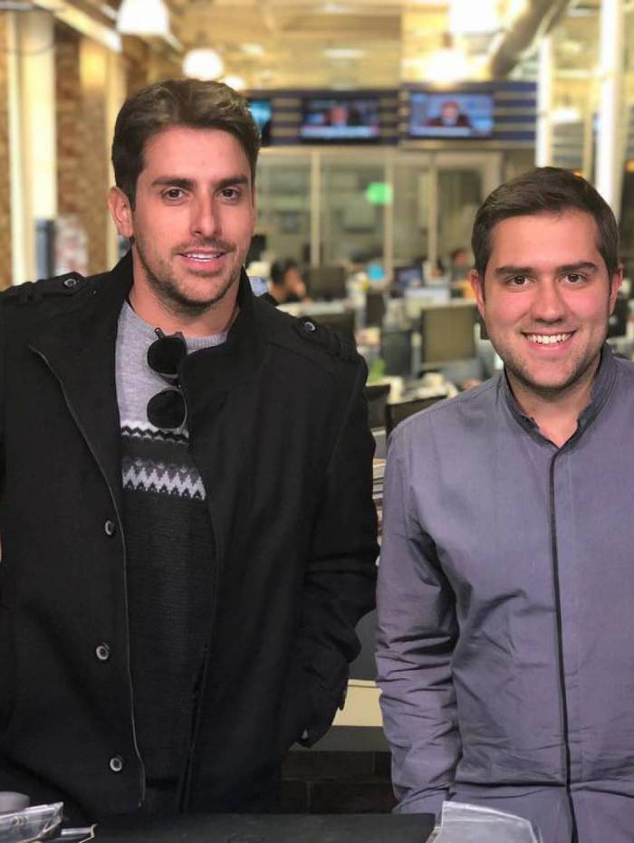 Rodrigo Branco e  Felippe Coaglia