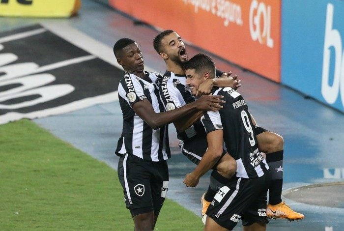 Botafogo x Palmeiras  - Campeonato Brasileiro - rodada 14 . Gol do atacante Pedro Raul.  Estádio Engenhão