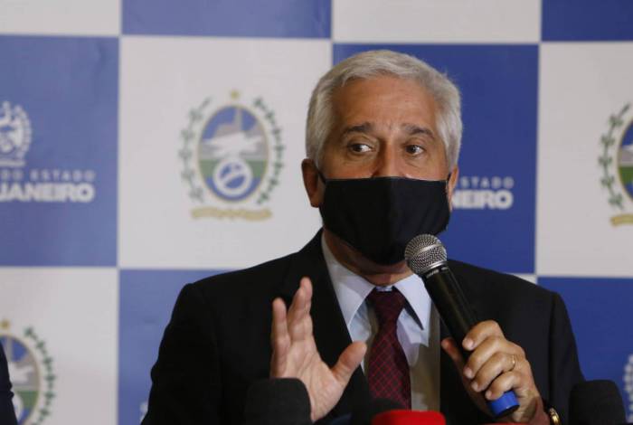 Governador em exercício Claudio Castro