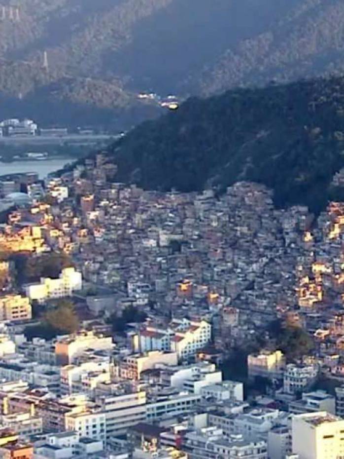 Favelas do Pav&atilde;o-Pav&atilde;ozinho e Cantagalo, na Zona Sul do Rio