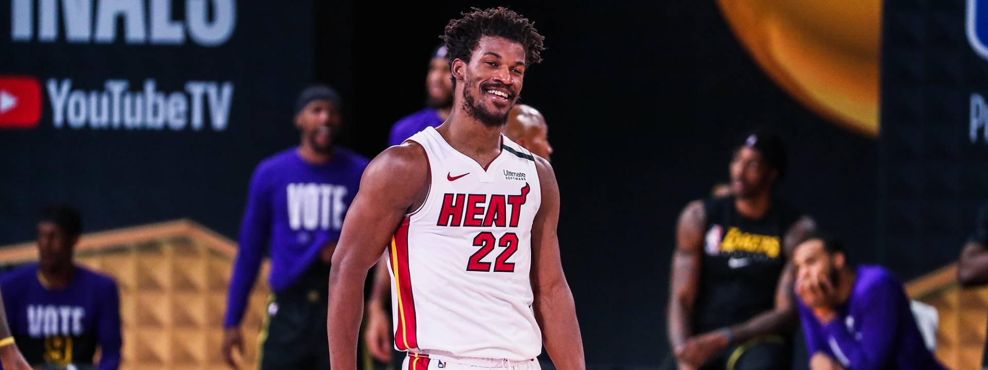 Jimmy Butler que acabar com a festa dos Lakers - Reprodução NBA