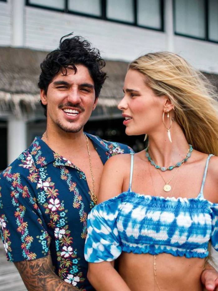 Yasmin Brunet e Gabriel Medina