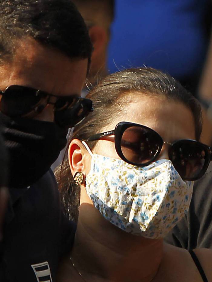 Paula Tom&eacute;, m&atilde;e do estudante 