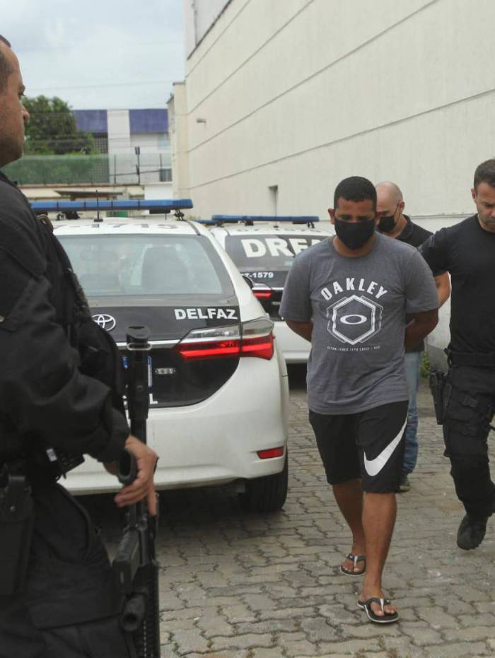 Preso em operação contra o Comando Vermelho, na Cidade Polícia 