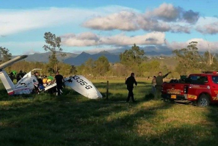 Avião que caiu na Colômbia estava com a dumentação em dia
