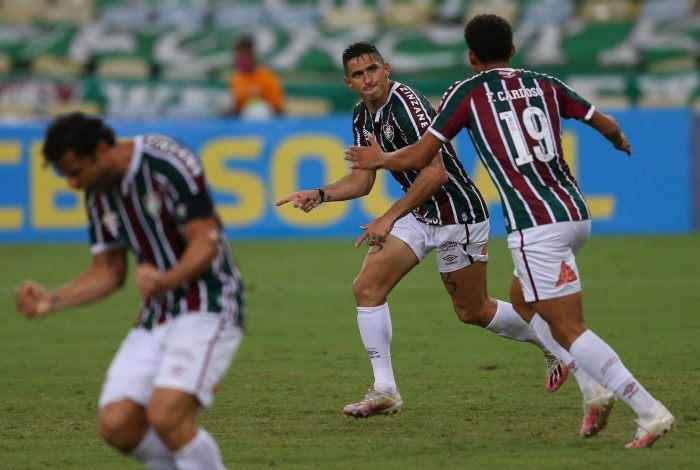 Fluminense x Ceara  - Campeonato Brasileiro - rodada 17 . Estádio Maracana. Gol de empate do Danilo Barcelos