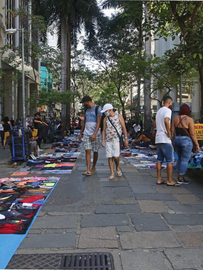 Ambulantes ser&atilde;o proibidos na Uruguaiana. Foto de Arquivo