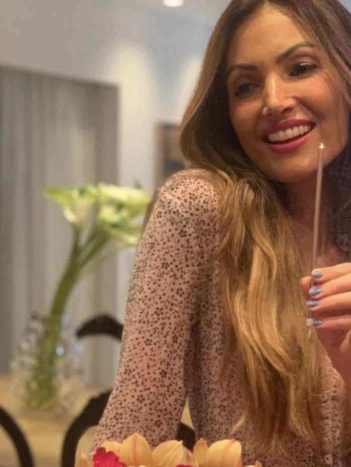 A apresentadora Patr&iacute;cia Poeta 