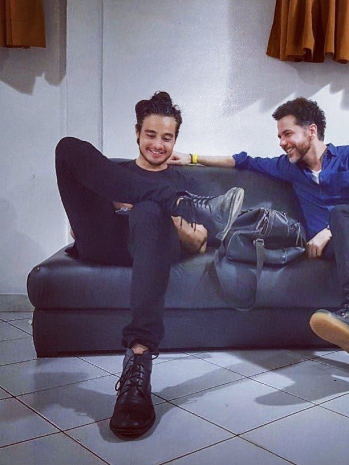 Tiago Iorc e Felipe Simas