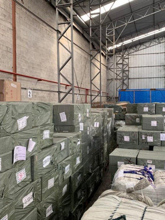 Apreensão feita por agentes em Itaguaí, na Baixada Fluminense