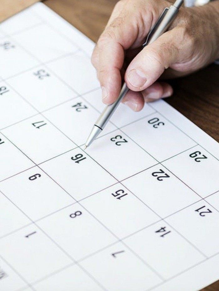 Calendário - Reprodução de Internet