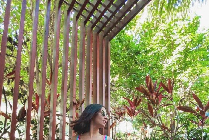 Bianca Andrade, a Boca Rosa, curte mini f&eacute;rias em Porto de Galinhas