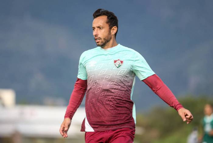 Nenê no treino do Fluminense - 24/08/2020