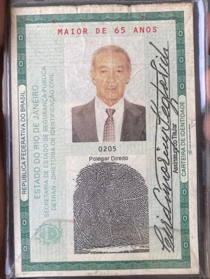 Ciro Amorim, de 93 anos foi transferido para o Hospital de Campanha do Rio Centro