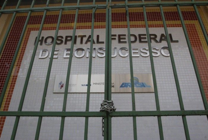 Hospital Federal de Bonsucesso, na Zona Norte do Rio