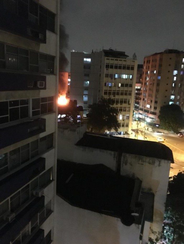 Incêndio na Tijuca, Zona Norte