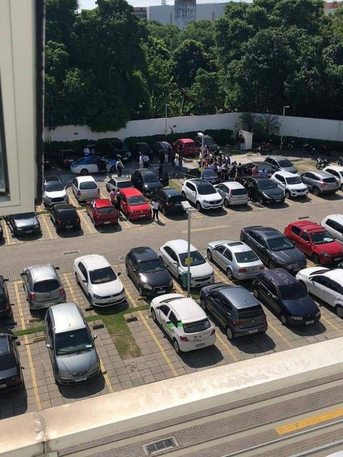 Homem e mulher foram encontrados mortos em estacionamento no Office Mall, em Campo Grande