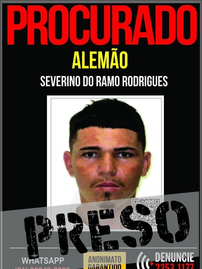 Severino do Ramo Rodrigues foi preso nesta sexta-feira