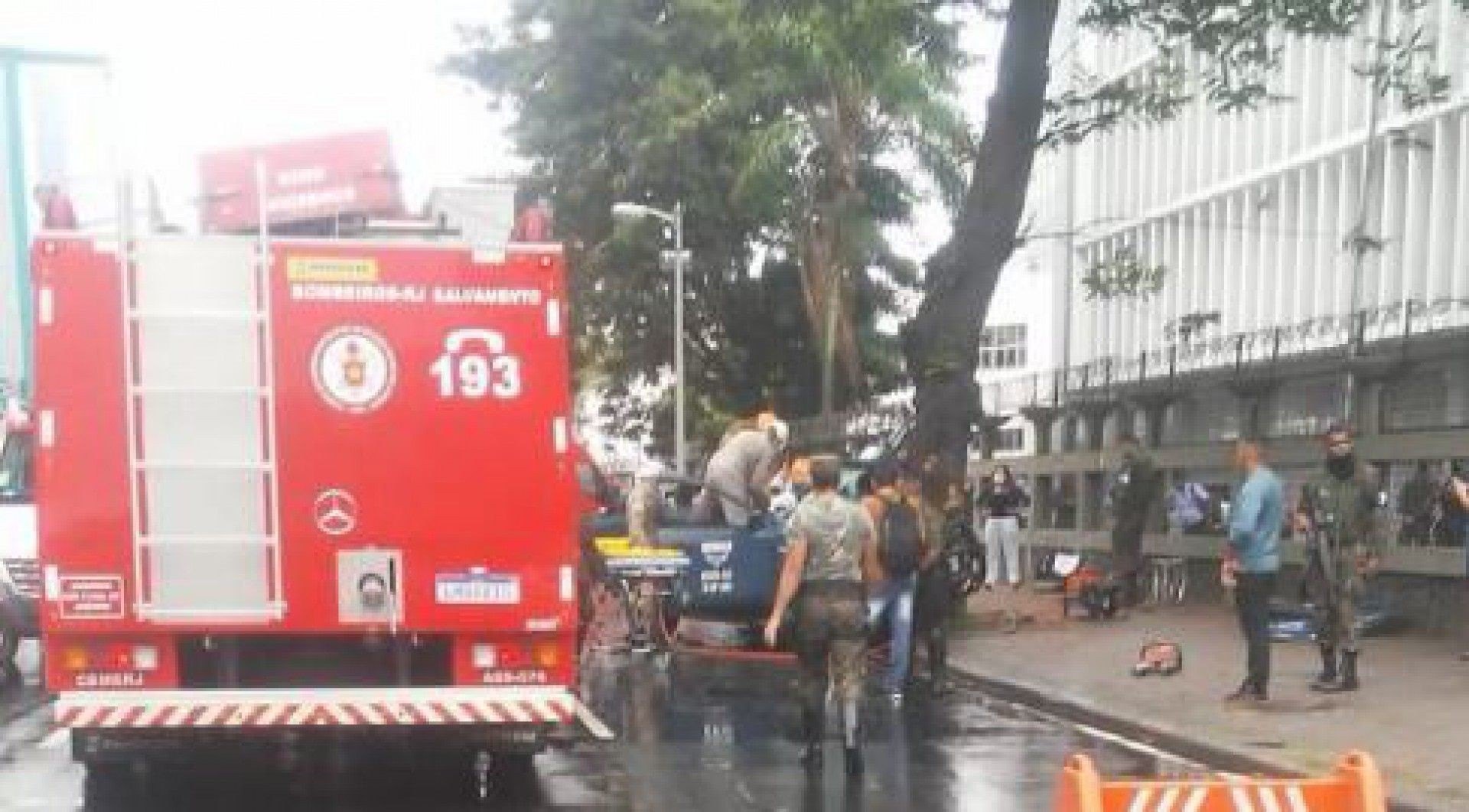 Acidente na altura do 3&ordm; Comar