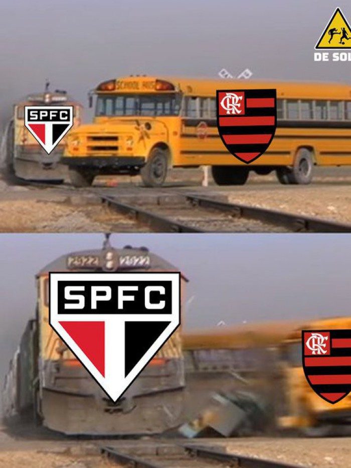 Memes: Flamengo e S&atilde;o Paulo