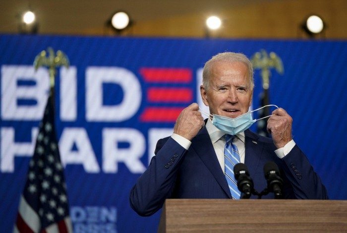Presidente eleito dos EUA, Joe Biden