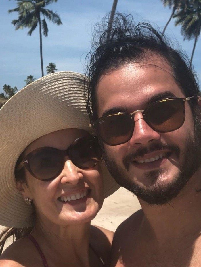 F&aacute;tima Bernardes est&aacute; curtindo f&eacute;rias ao lado de T&uacute;lio Gadelha