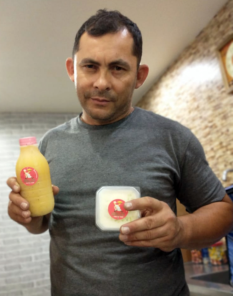 Moral exibe com orgulho seus produtos - Arquivo Pessoal