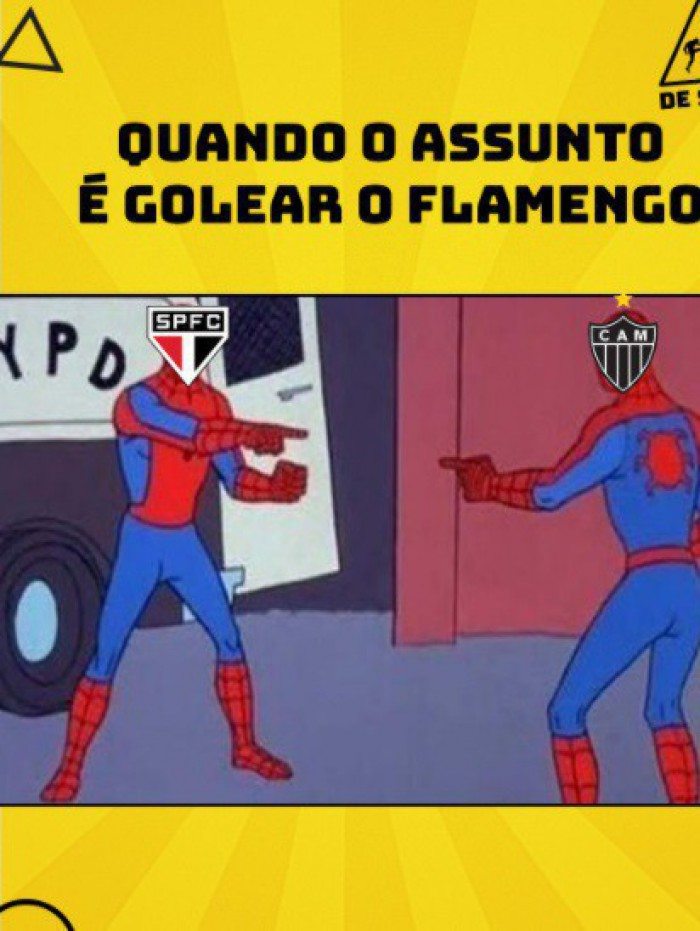 Memes: Atlético-MG e Flamengo