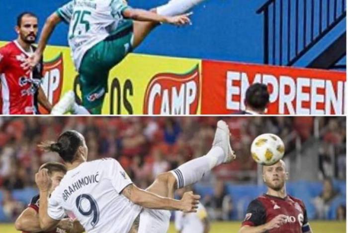Hamilton, o Ibrahimovic da Amazônia, faz gol com movimento acrobático