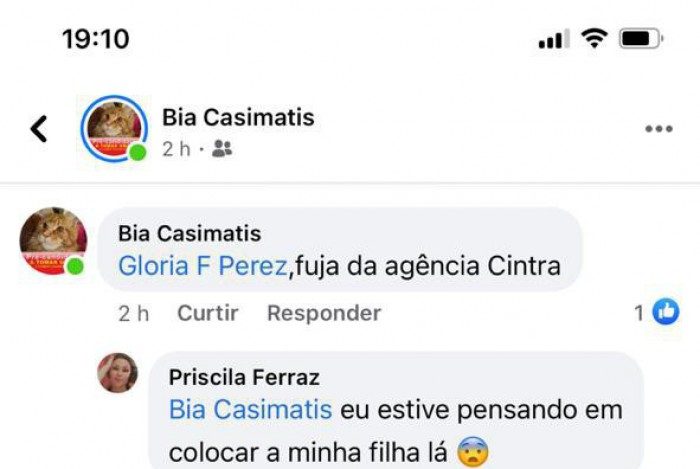 Post de Glória Perez