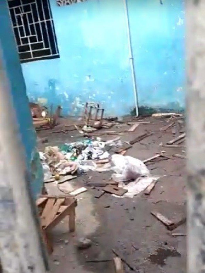 Entrada do Esporte Club Sueca, em Belford Roxo