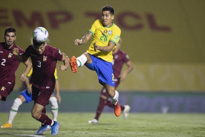 Firmino garantiu a vitória sobre a Venezuela, no Morumbi
