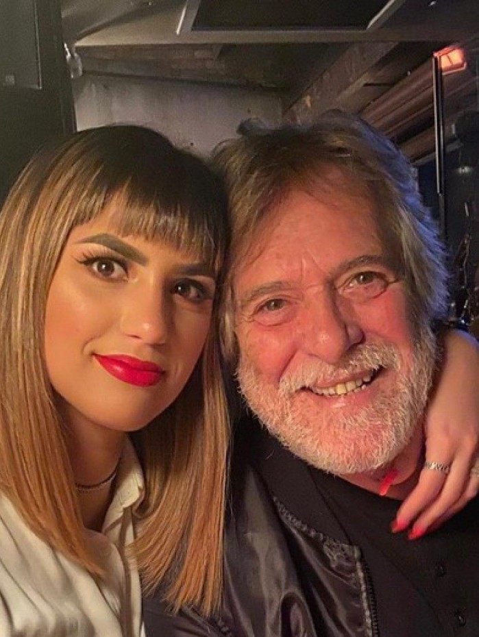 Carolynne Junger e Zé de Abreu