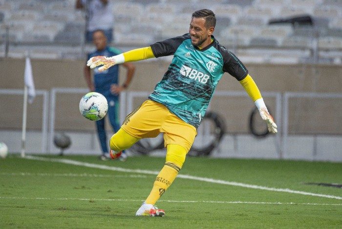 O goleiro Diego Alves, do Flamengo