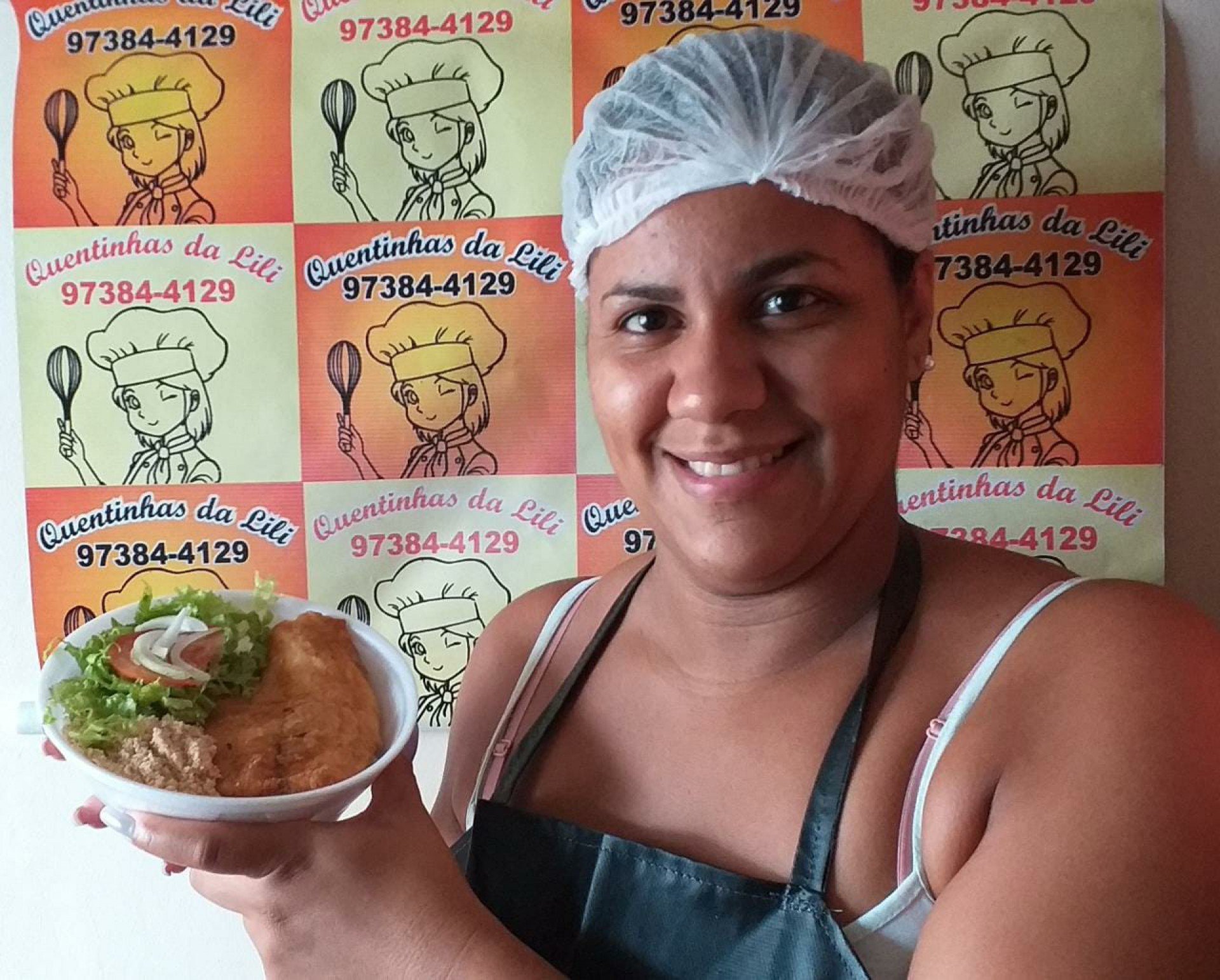 Lili tem um cardápio variado para oferecer aos seus clientes - Arquivo Pessoal