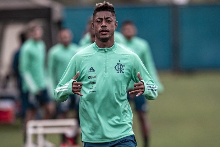 Bruno Henrique - Flamengo Treina no CT do Gremio - 27-10-2020


