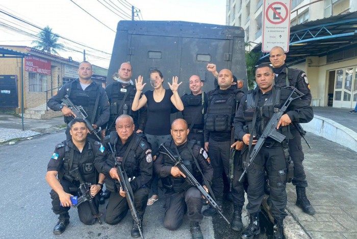 PMs resgataram a vítima e prenderam o sequestrador em flagrante 