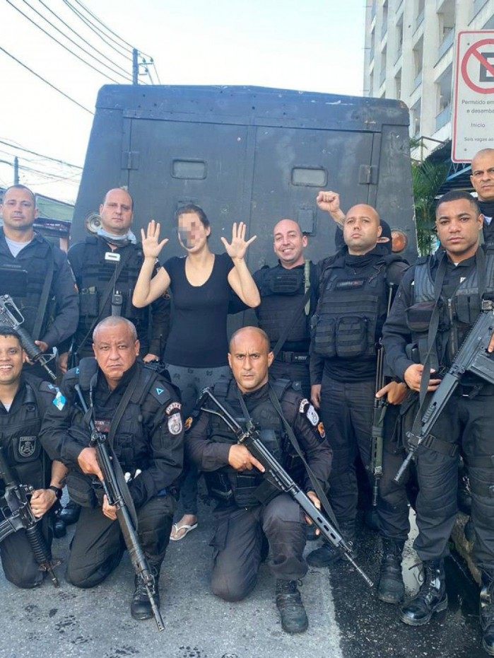 PMs resgataram a vítima e prenderam o sequestrador em flagrante  - Divulgação 