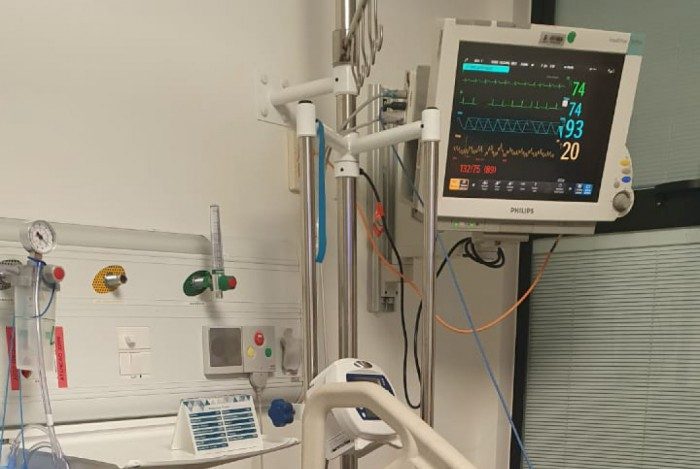 Dona Nely Keldani no hospital 