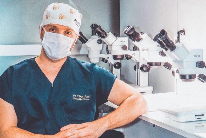 Dr. Tiago Miolo comenta sobre o Transplante de Barba