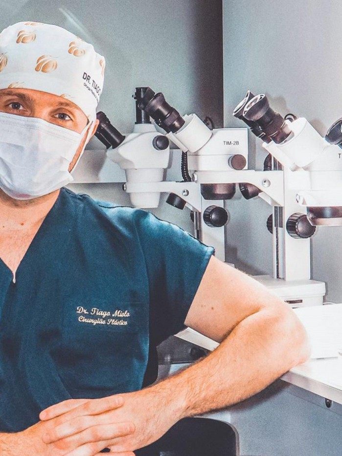 Dr. Tiago Miolo comenta sobre o Transplante de Barba