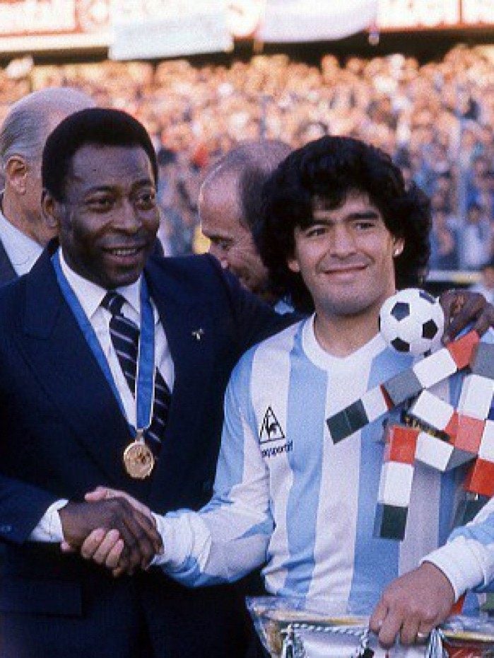 Apesar da rivalidade, Pelé e Maradona tiveram sólida amizade