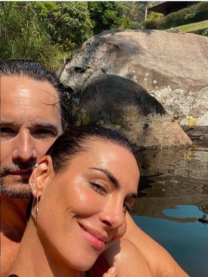 Mel Fronckowiak e Rordigo Santoro